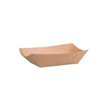 ТАРЕЛКА КАРТОН КРАФТ #6 1200мл 9х17.5(16Х24)х6см х250