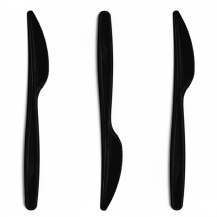 НОЖ  ПВЦ ГОЛЯМ ЧЕРЕН ЛУКС х50